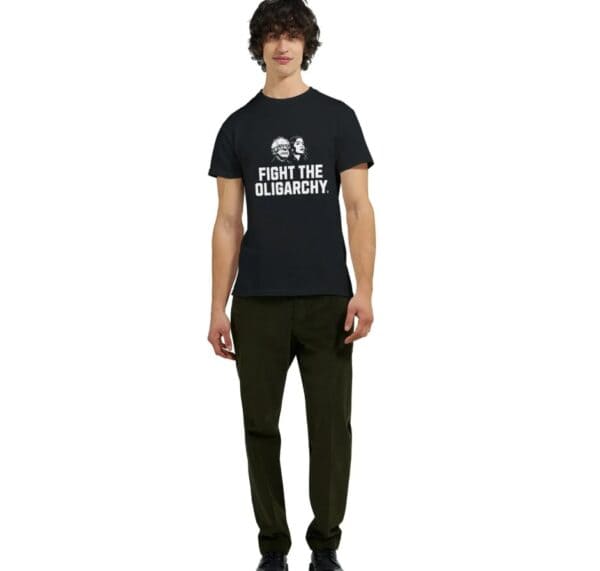 Fight The Oligarchy Unisex Crewneck T-shirts