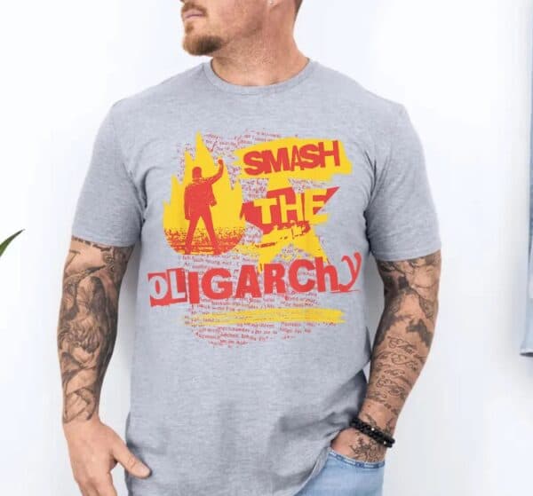 Fight oligarchy tshirt
