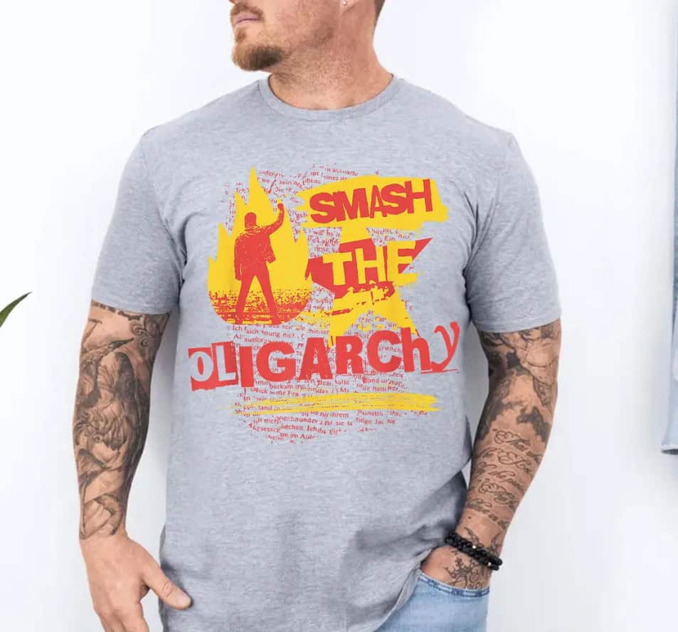 Fight oligarchy tshirt