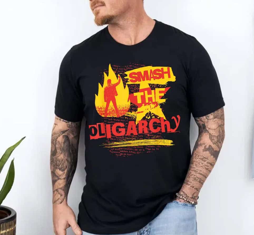 Fight oligarchy tshirt