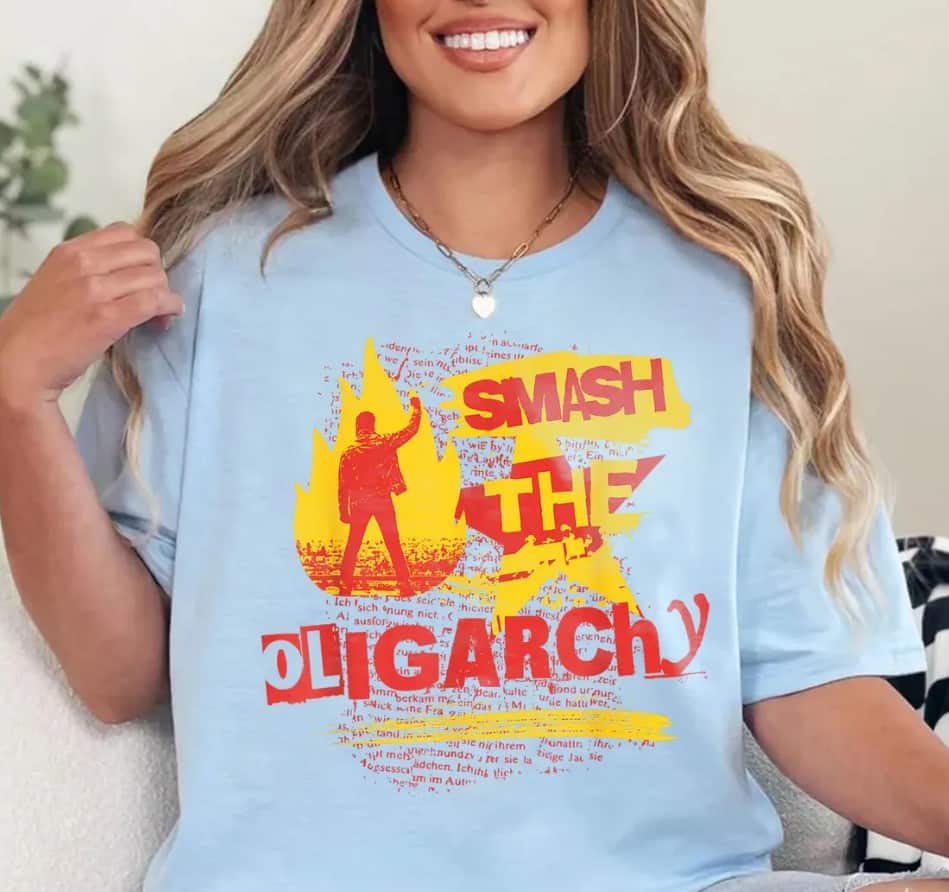 Fight oligarchy tshirt