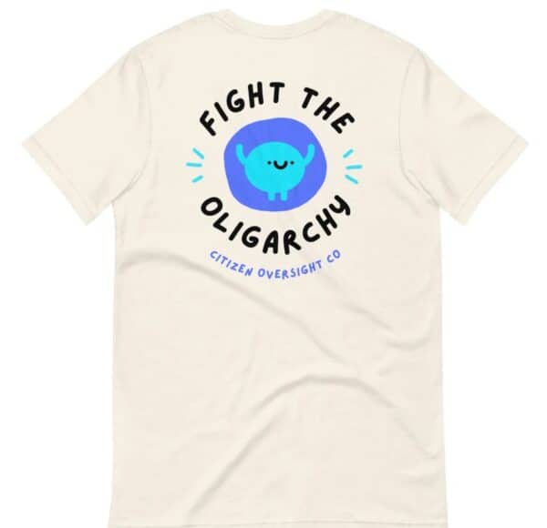 Fight the Oligarchy Cute Unisex t-shirt