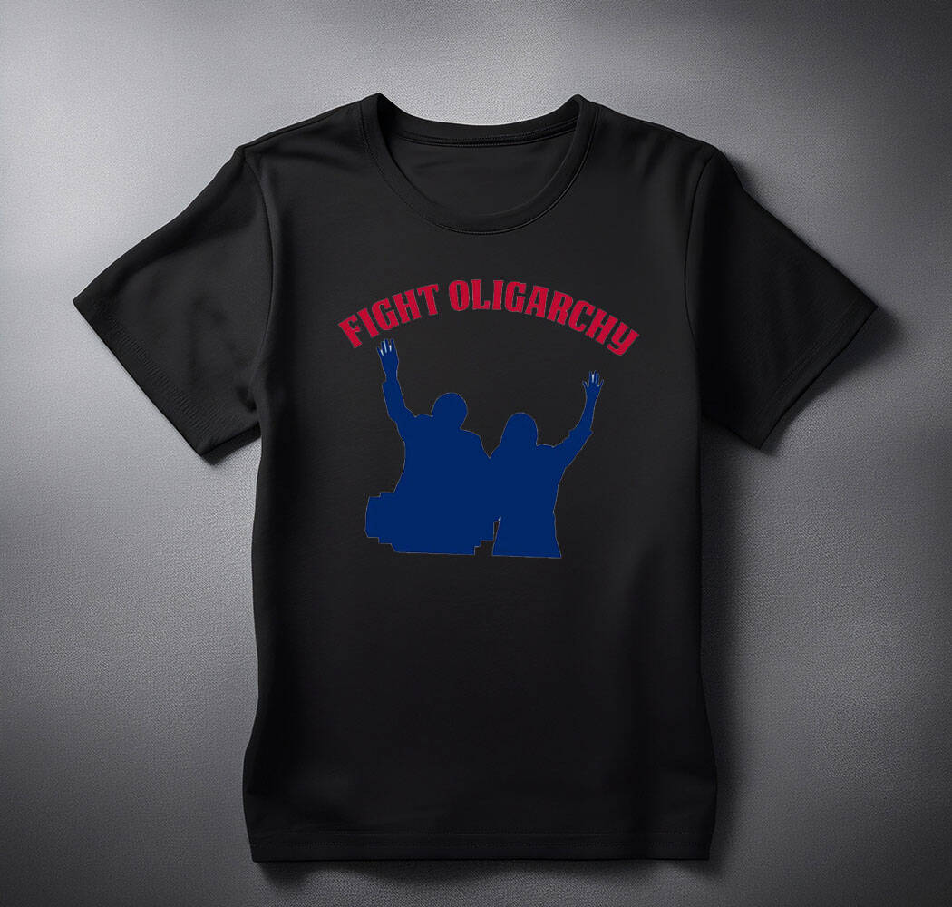 Fight the Oligarchy Political Democrat shirt