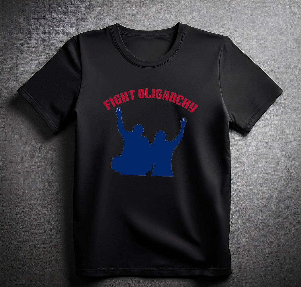 Fight the Oligarchy Political Democrat shirt