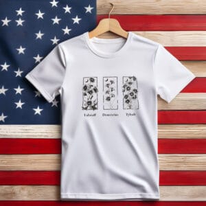 Floral Subtle FDT Baby Tee shirt