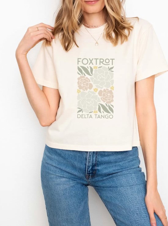 Foxtrot Delta Tango Boxy Tee shirt