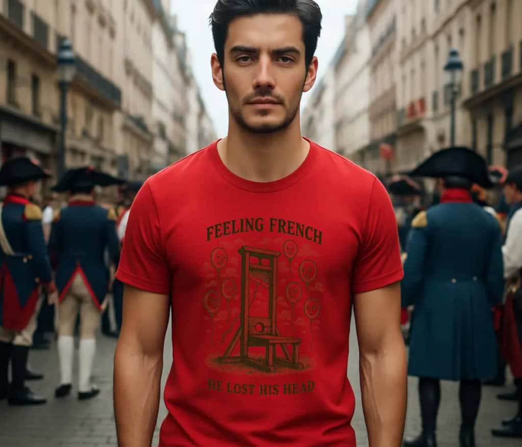 French Revolution Guillotine Shirt