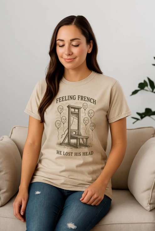 French Revolution Guillotine Shirt