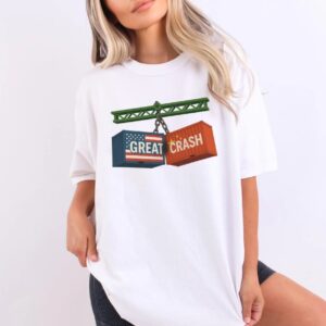 Great Crash Political Graphic T-Shirt