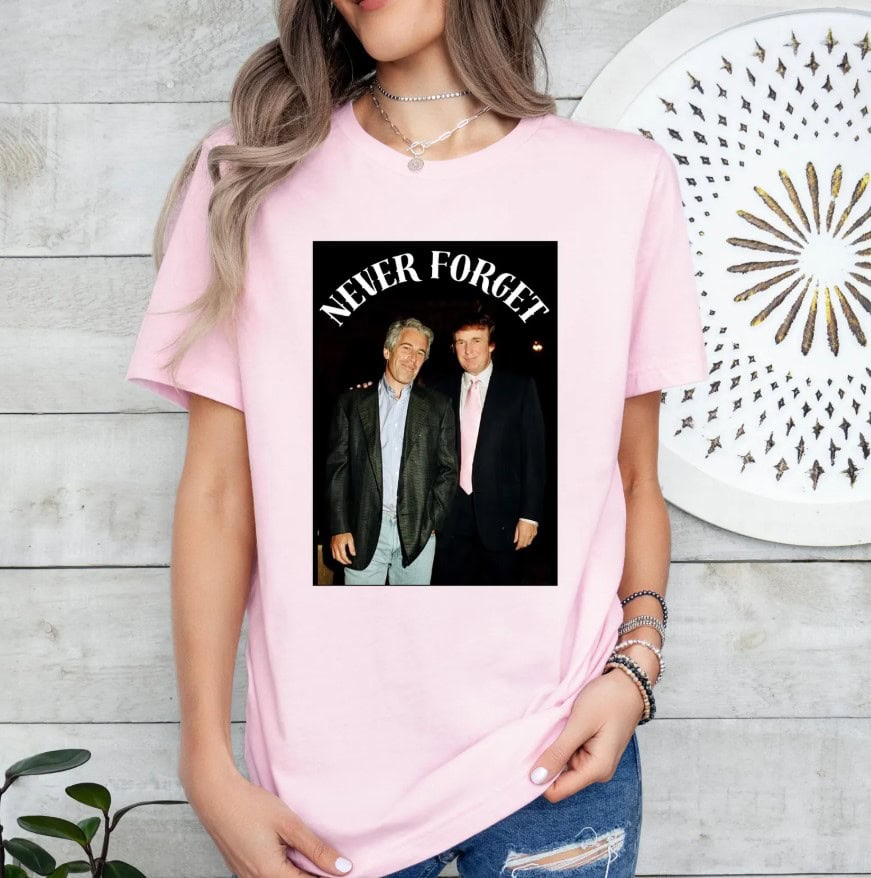 Jeffrey Epstein Guest List with Donald Trump Unisex T-Shirt