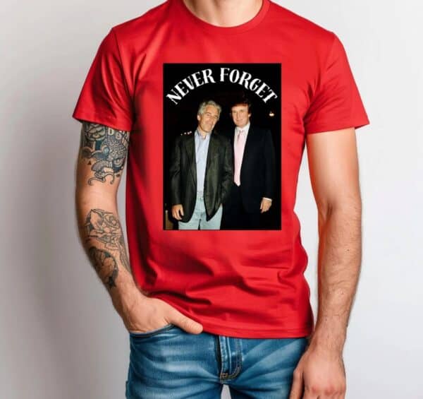 Jeffrey Epstein Guest List with Donald Trump Unisex T-Shirt