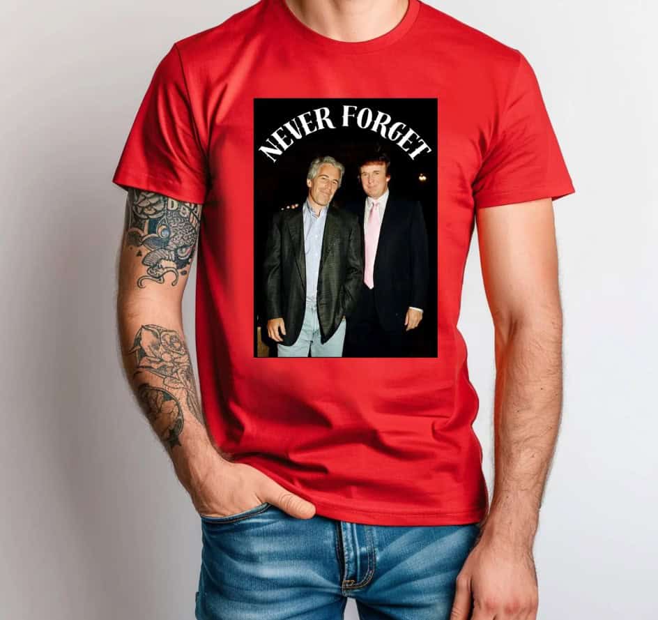 Jeffrey Epstein Guest List with Donald Trump Unisex T-Shirt