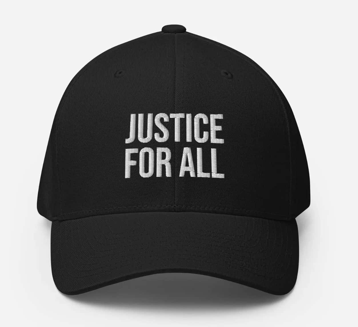 Justice For All Hat Pro Democracy