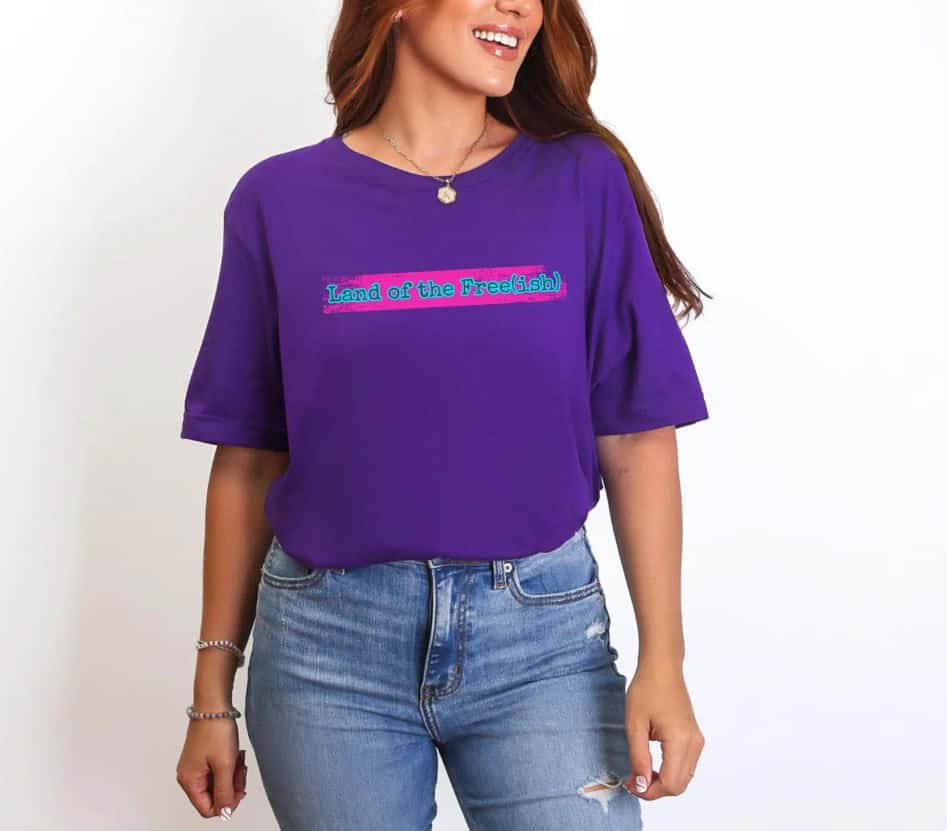 Land of the Free(ish) Resistance and Protest Shirt