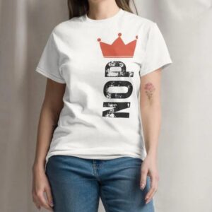 No King, Anti Trump, Save Democracy soft t-shirt