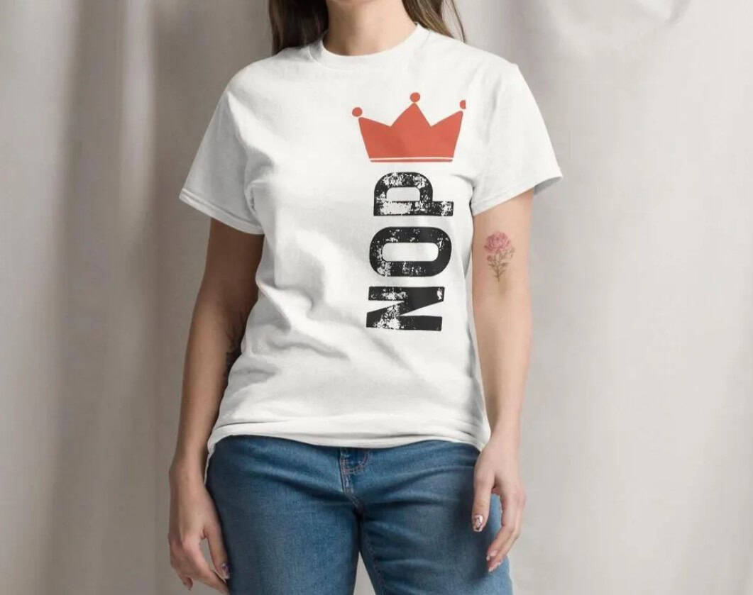No King, Anti Trump, Save Democracy soft t-shirt