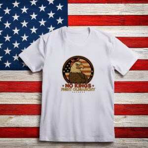 No Kings Fight Oligarchy America Flag Women shirt