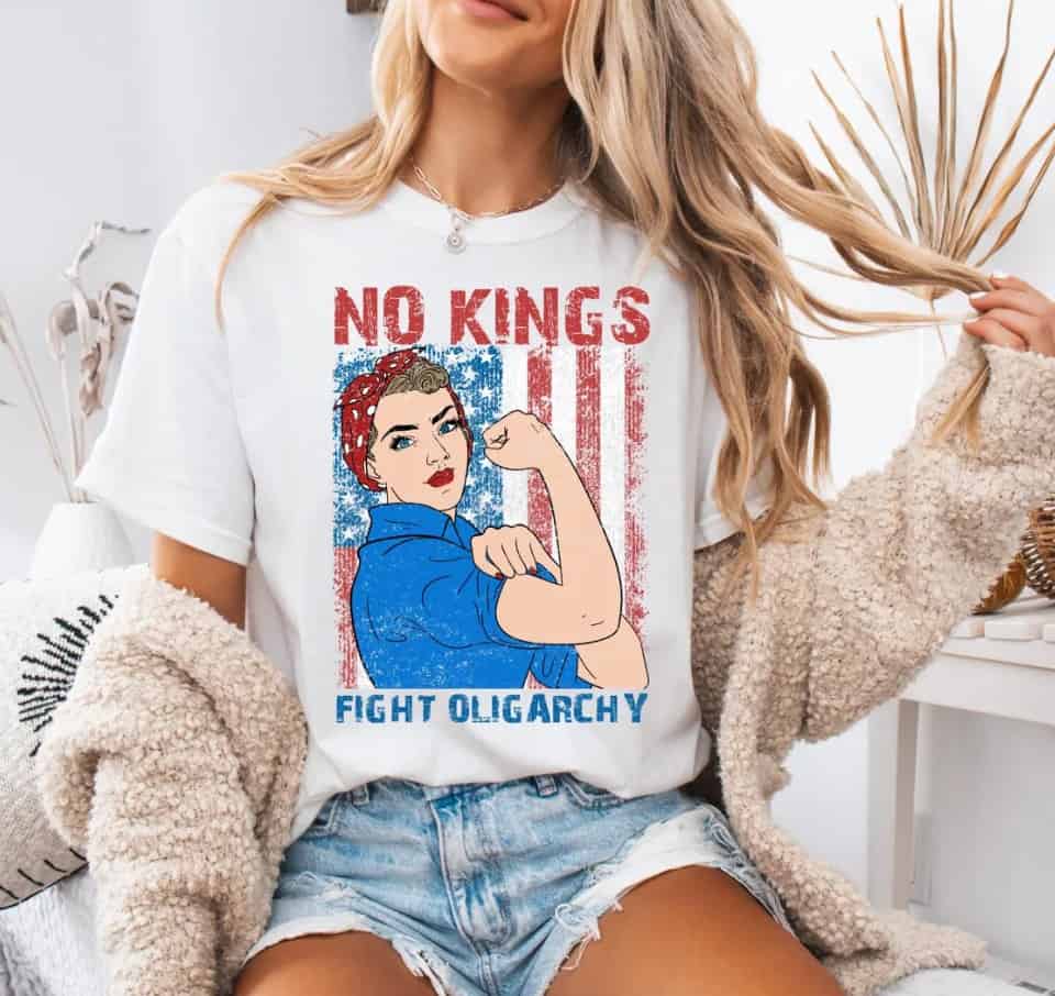 No Kings Fight Oligarchy Shirt 