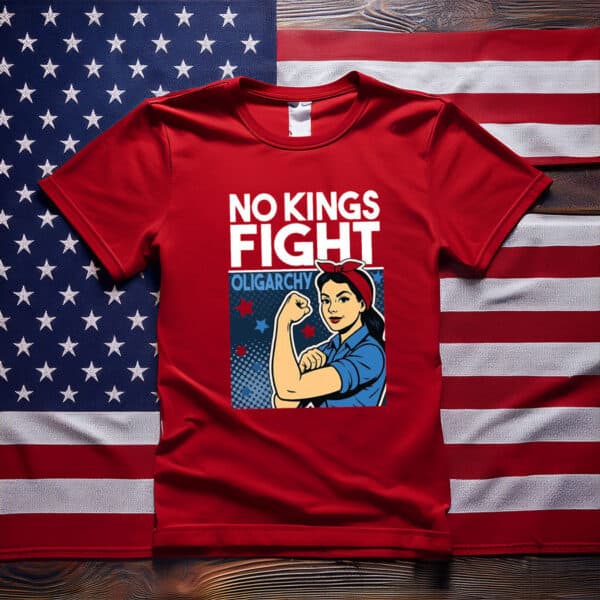 No Kings Fight Oligarchy T-Shirt