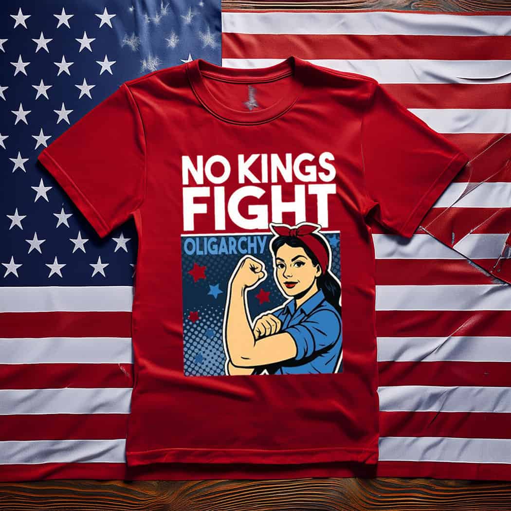 No Kings Fight Oligarchy T-Shirt
