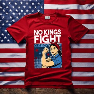 No Kings Fight Oligarchy T-Shirt