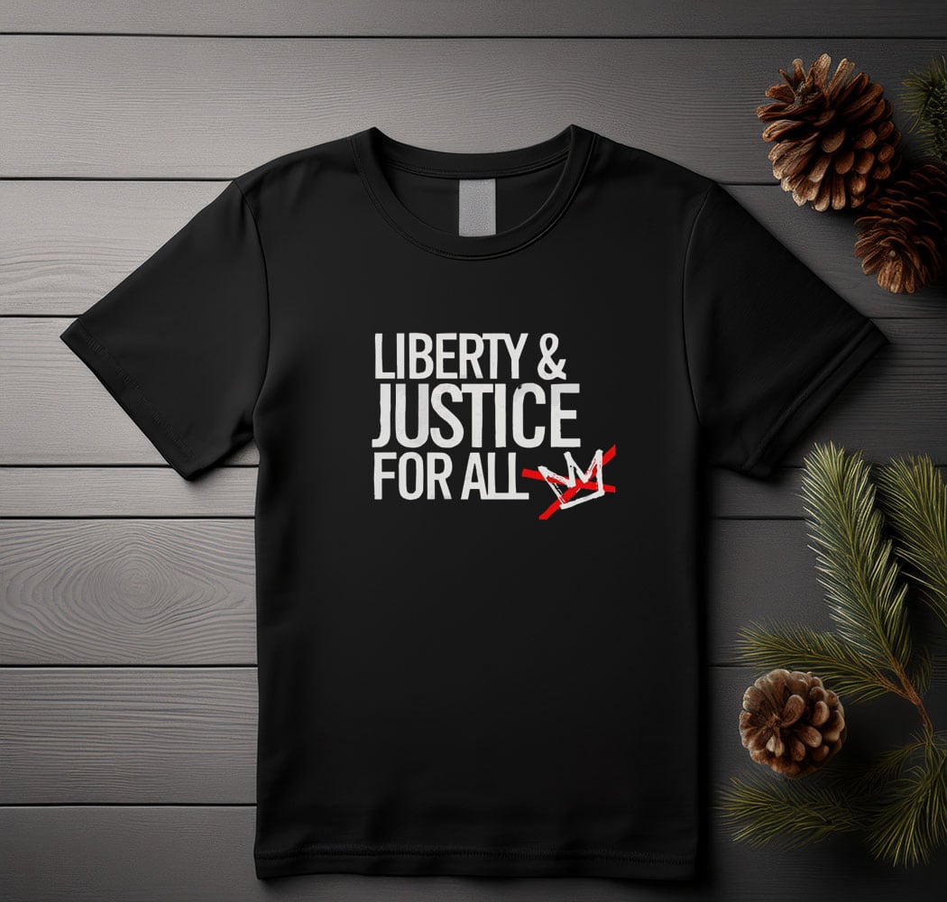 No Kings LIberty And Justice shirt