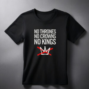 No Kings Social Justice T shirt