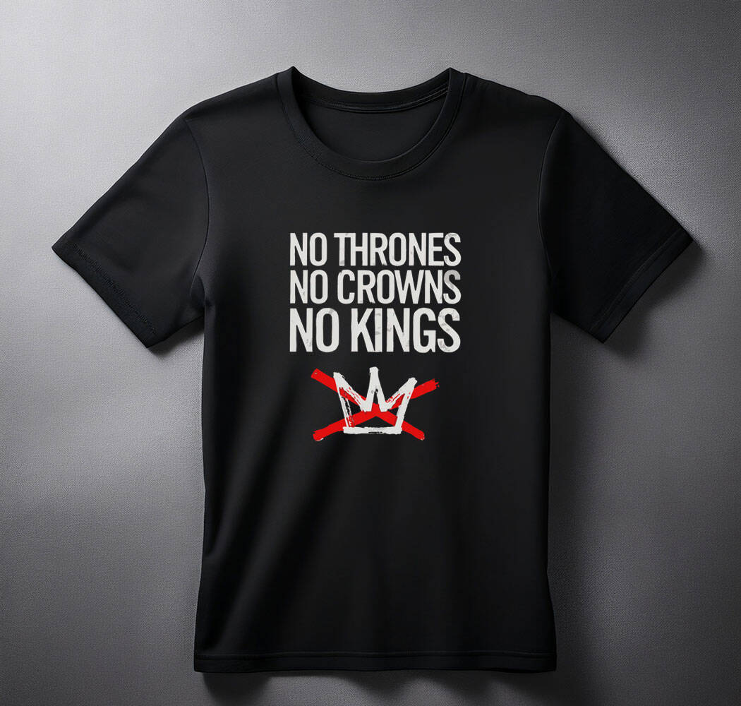 No Kings Social Justice T shirt
