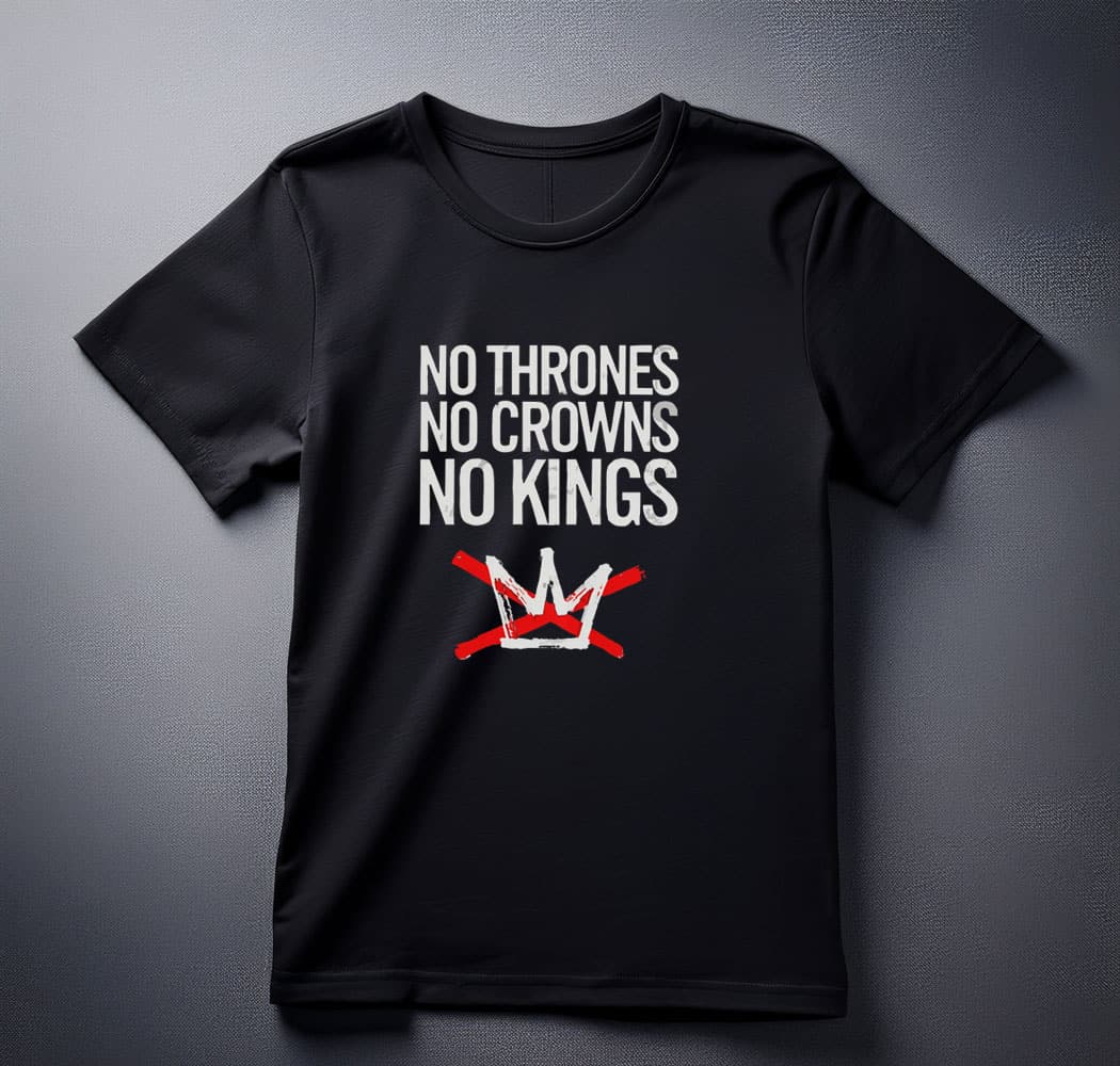 No Kings Social Justice T shirt