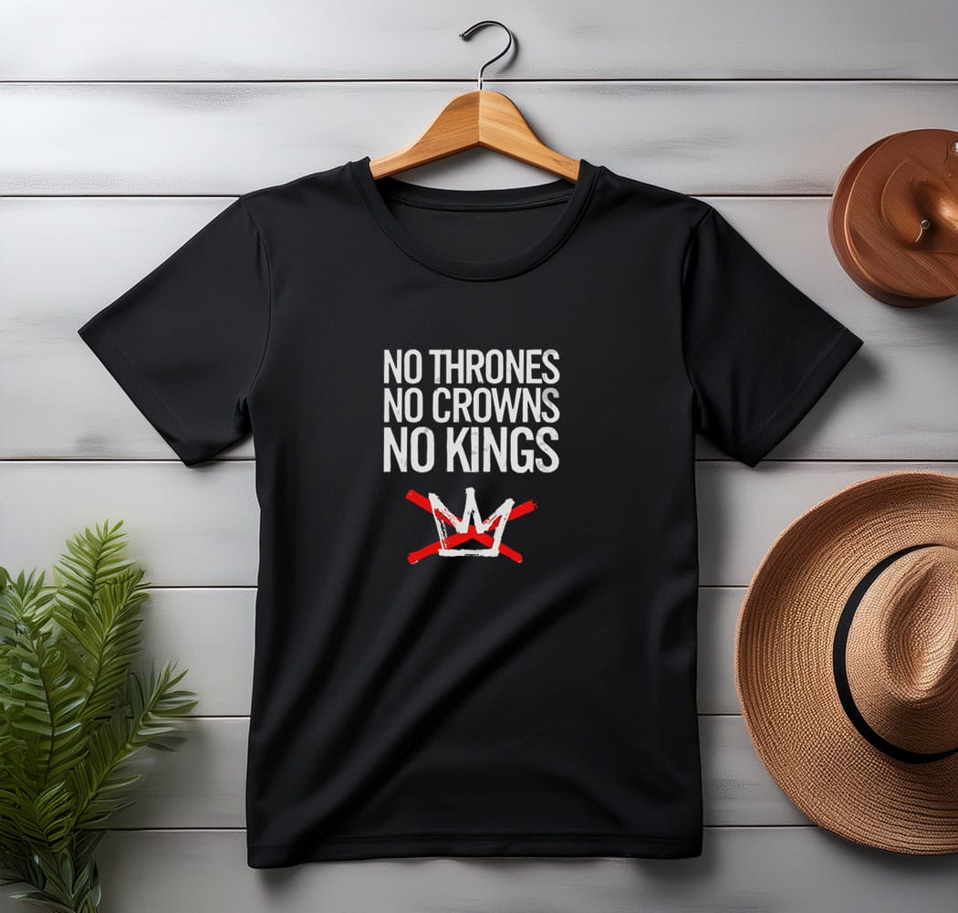 No Kings Social Justice T shirt