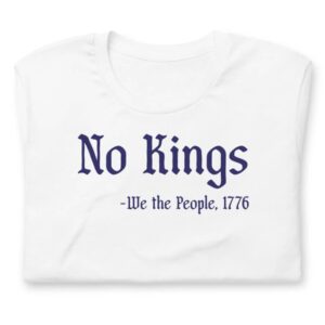 No Kings - We the People 1776 shirt