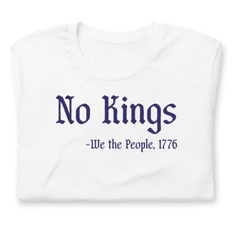 No Kings - We the People 1776 shirt
