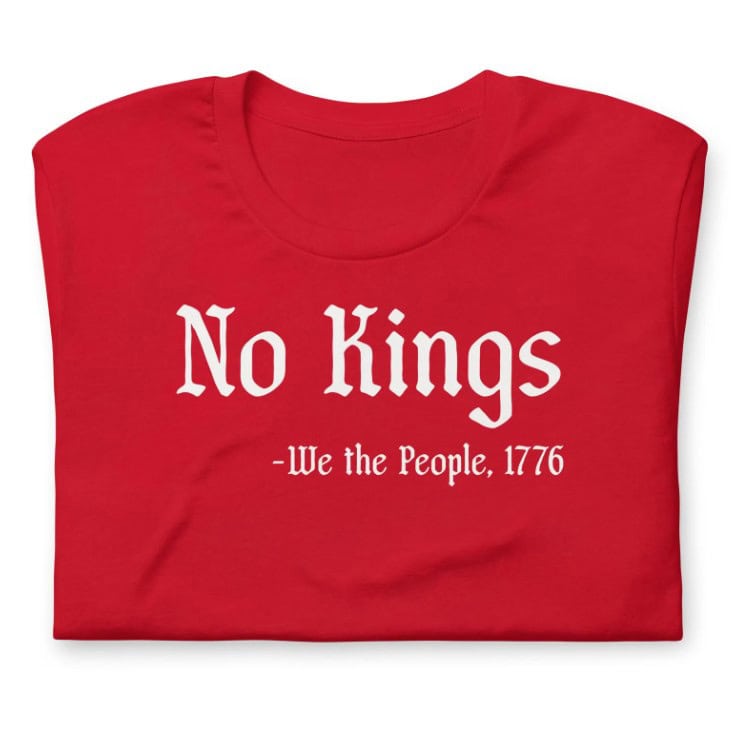 No Kings - We the People 1776 shirt
