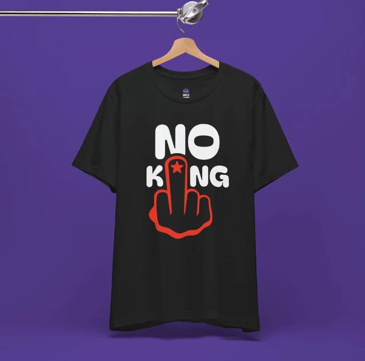 No Kings in America Shirts