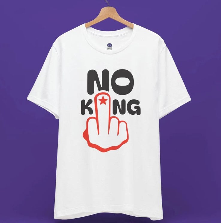 No Kings in America Shirts
