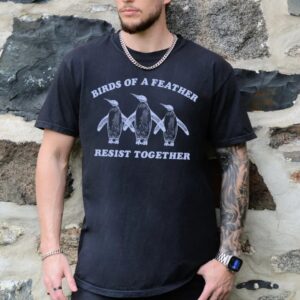 Penguins Against Tariffs Comfort Colors Tee shirt