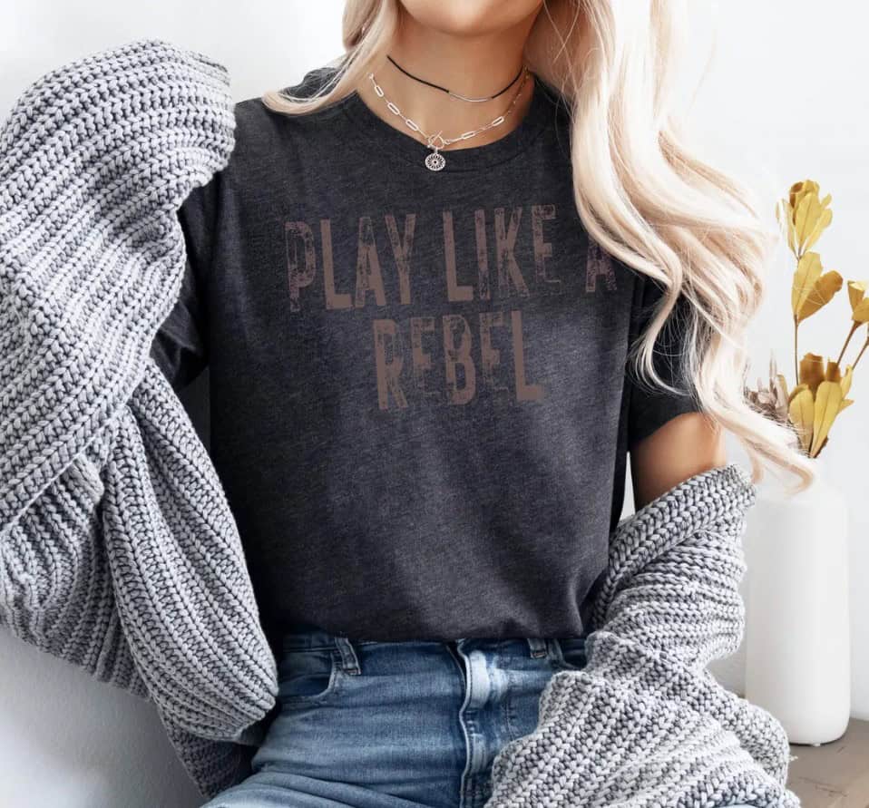 Play Like A Rebel Pro Democracy shirt
