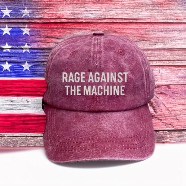 Rage Against The Machine Embroidered Hat