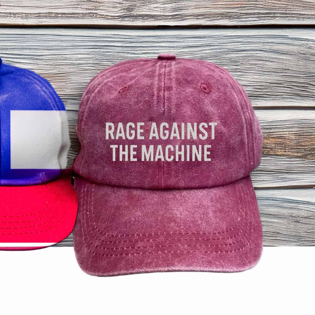 Rage Against The Machine Embroidered Hat