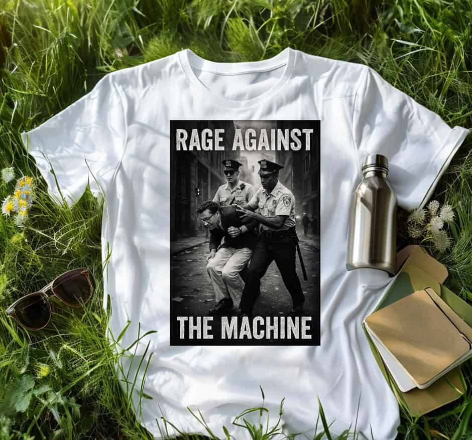 Rage Against The Machine, Resistance Tee shirts