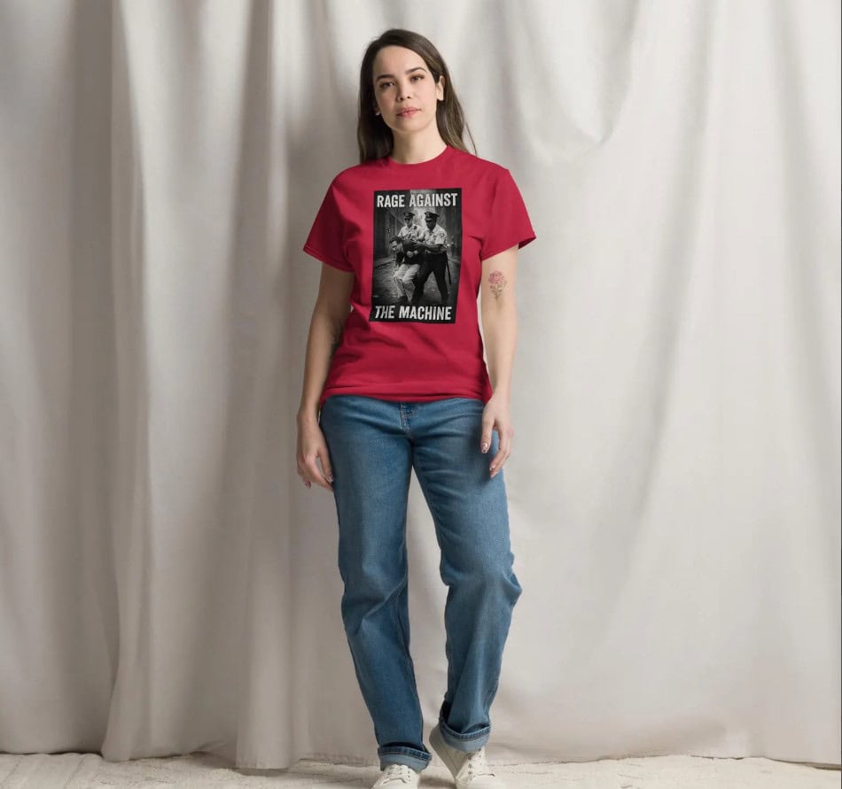Rage Against The Machine, Resistance Tee shirts