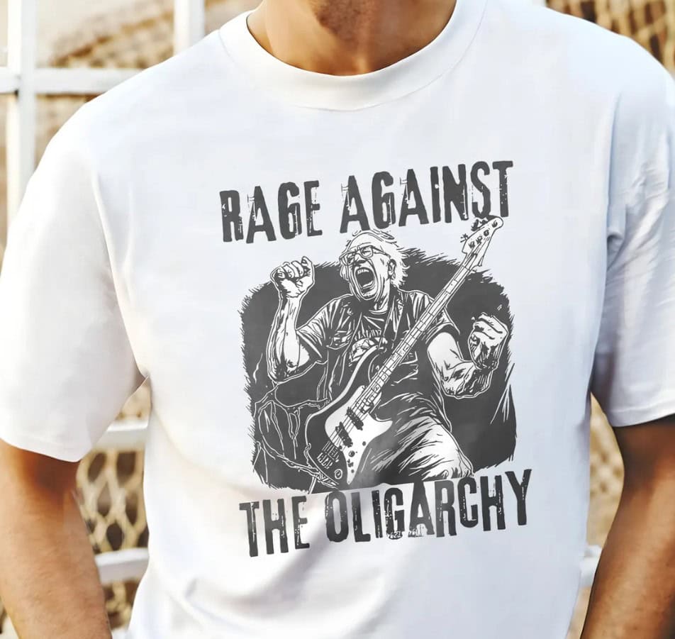 Rage Against The Oligarchy shirt