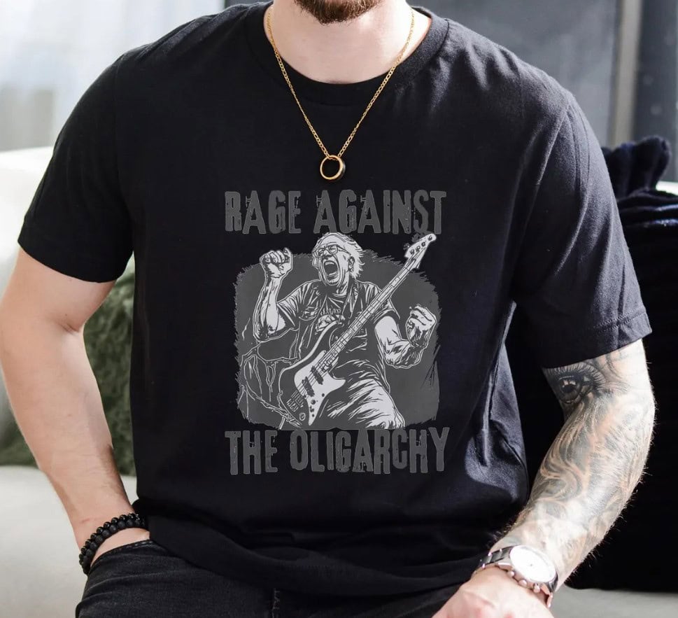 Rage Against The Oligarchy shirt