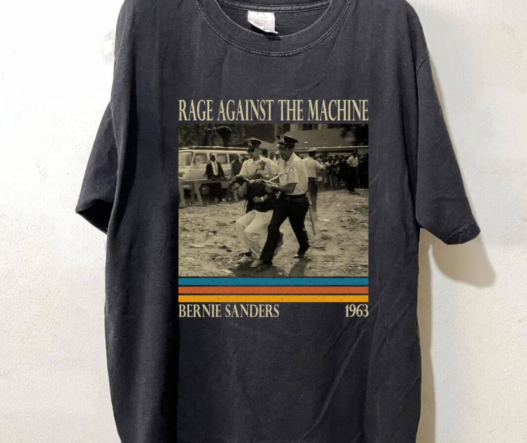 Rage Against the Machine Bernie Sanders Shirts