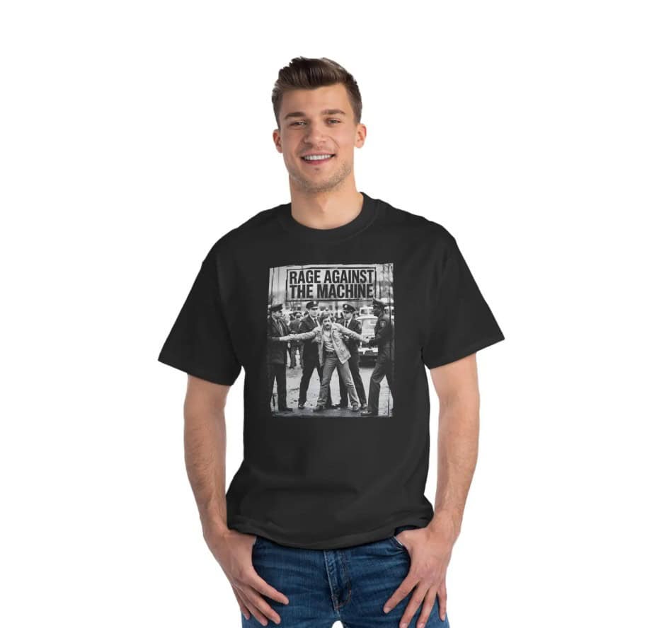 Rage Against the Machine Bernie Sanders t-shirts