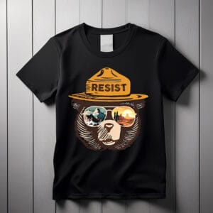 Resist Bear National Park Shirt