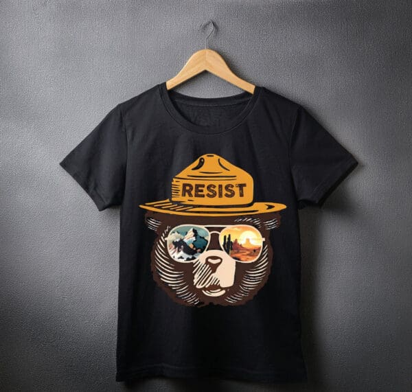 Resist Bear National Park Shirt