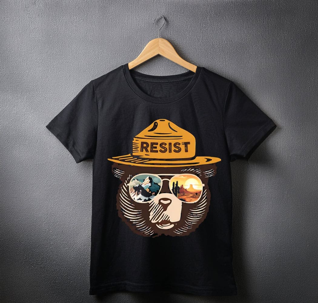 Resist Bear National Park Shirt