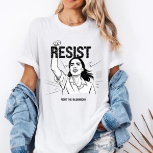 Resist Fight The Oligarchy Unisex Jersey shirt
