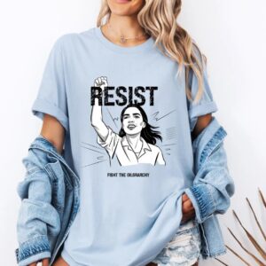 Resist Fight The Oligarchy Unisex Jersey shirt